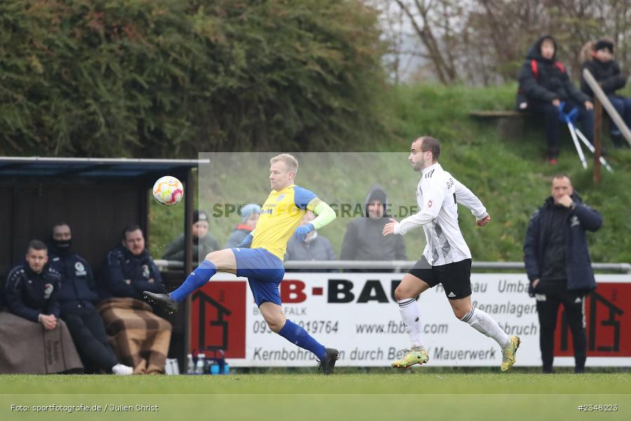 Manuel Tiefenbach, Sportgelände Gassenhäuser, Wertheim, 04.12.2022, sport, action, Fussball, bfv, Dezember 2022, Saison 2022/2023, BFV-Landesliga Odenwald, 19. Spieltag, SVK, SVE, SV Königshofen, SV Eintracht Nassig - Bild-ID: 2348223
