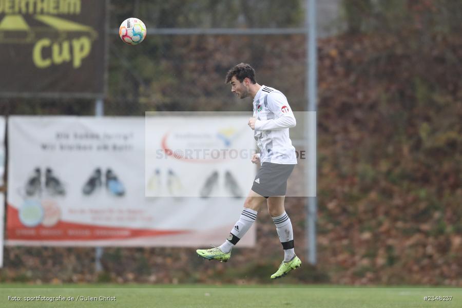 Moritz Stobbies, Sportgelände Gassenhäuser, Wertheim, 04.12.2022, sport, action, Fussball, bfv, Dezember 2022, Saison 2022/2023, BFV-Landesliga Odenwald, 19. Spieltag, SVK, SVE, SV Königshofen, SV Eintracht Nassig - Bild-ID: 2348237