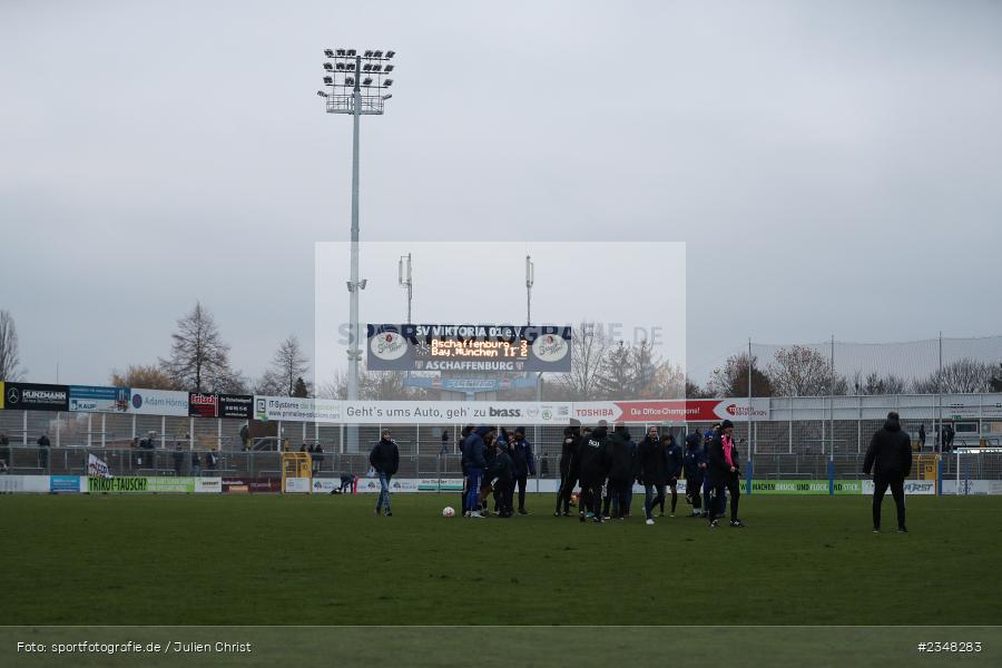 Stadion am Schönbusch, Aschaffenburg, 03.12.2022, sport, action, Fussball, BFV, Dezember 2022, Saison 2022/2023, 24. Spieltag, Regionalliga Bayern, FCB, SVA, FC Bayern München II, SV Viktoria Aschaffenburg - Bild-ID: 2348283