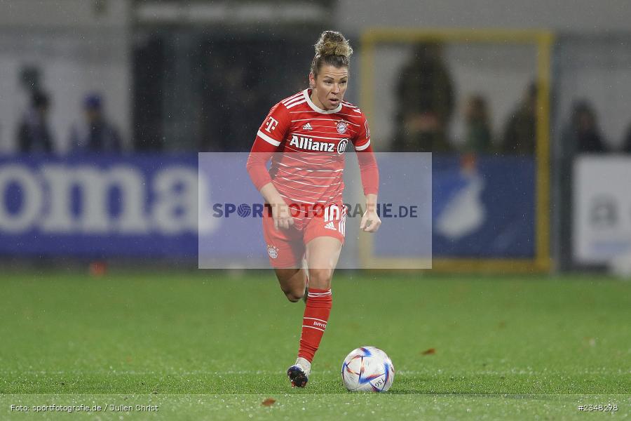 Linda Dallmann, Dietmar-Hopp-Stadion, Hoffenheim, 02.12.2022, sport, action, Fussball, DFB, Dezember 2022, Saison 2022/2023, 9. Spieltag, FFBL, FLYERALARM Frauen-Bundesliga, FCB, TSG, FC Bayern München, TSG Hoffenheim - Bild-ID: 2348298 Linda Dallmann, Dietmar-Hopp-Stadion, Hoffenheim, 02.12.2022, sport, action, Fussball, DFB, Dezember 2022, Saison 2022/2023, 9. Spieltag, FFBL, FLYERALARM Frauen-Bundesliga, FCB, TSG, FC Bayern München, TSG Hoffenheim - Bild-ID: 2348298