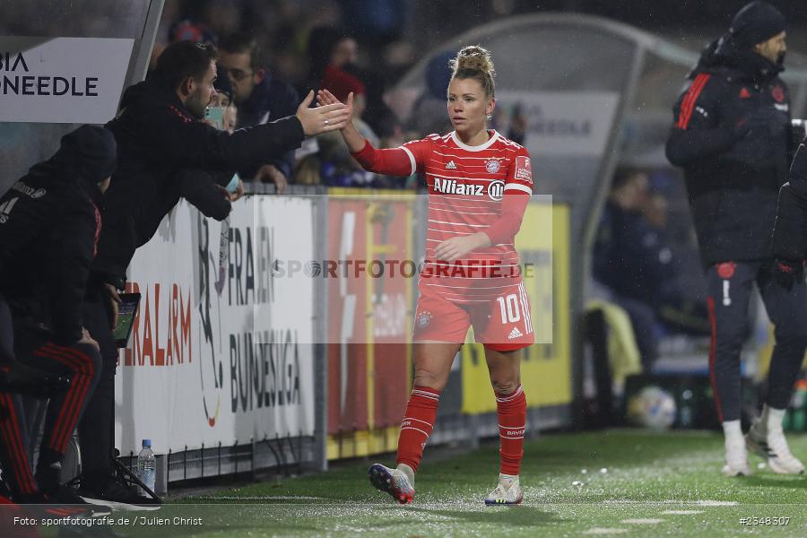 Linda Dallmann, Dietmar-Hopp-Stadion, Hoffenheim, 02.12.2022, sport, action, Fussball, DFB, Dezember 2022, Saison 2022/2023, 9. Spieltag, FFBL, FLYERALARM Frauen-Bundesliga, FCB, TSG, FC Bayern München, TSG Hoffenheim - Bild-ID: 2348307 Linda Dallmann, Dietmar-Hopp-Stadion, Hoffenheim, 02.12.2022, sport, action, Fussball, DFB, Dezember 2022, Saison 2022/2023, 9. Spieltag, FFBL, FLYERALARM Frauen-Bundesliga, FCB, TSG, FC Bayern München, TSG Hoffenheim - Bild-ID: 2348307