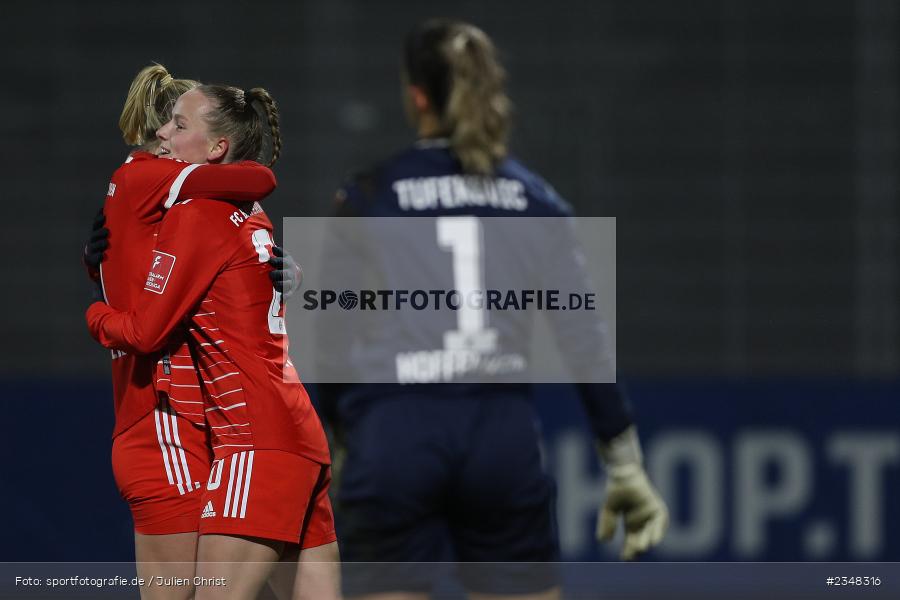 Franziska Kett, Dietmar-Hopp-Stadion, Hoffenheim, 02.12.2022, sport, action, Fussball, DFB, Dezember 2022, Saison 2022/2023, 9. Spieltag, FFBL, FLYERALARM Frauen-Bundesliga, FCB, TSG, FC Bayern München, TSG Hoffenheim - Bild-ID: 2348316