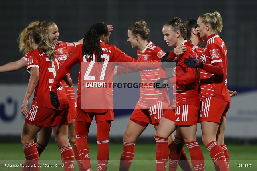Lea Schüller, Dietmar-Hopp-Stadion, Hoffenheim, 02.12.2022, sport, action, Fussball, DFB, Dezember 2022, Saison 2022/2023, 9. Spieltag, FFBL, FLYERALARM Frauen-Bundesliga, FCB, TSG, FC Bayern München, TSG Hoffenheim - Bild-ID: 2348317