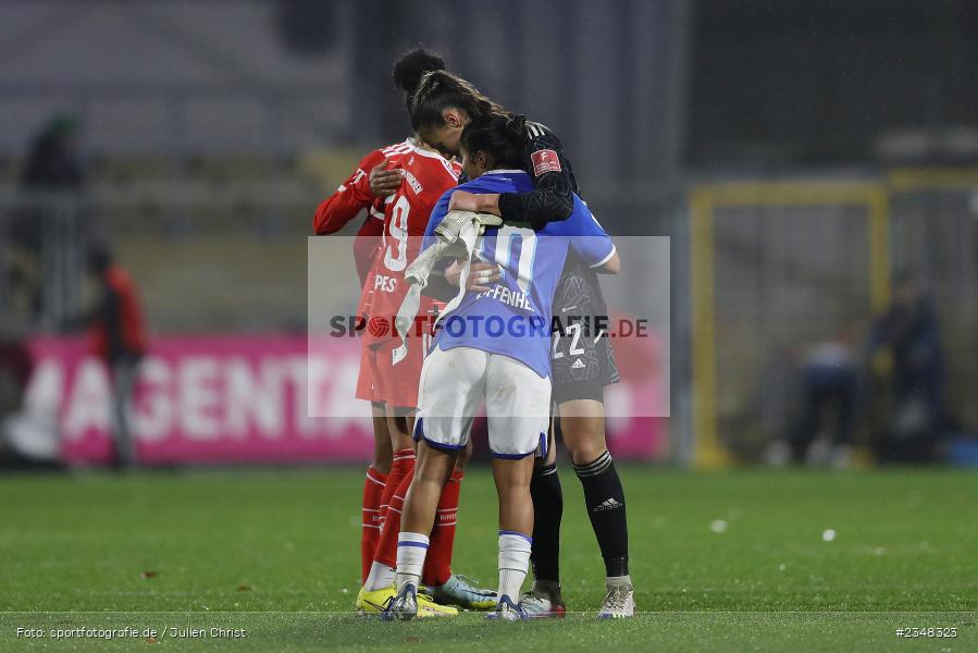 Maria Luisa Grohs, Dietmar-Hopp-Stadion, Hoffenheim, 02.12.2022, sport, action, Fussball, DFB, Dezember 2022, Saison 2022/2023, 9. Spieltag, FFBL, FLYERALARM Frauen-Bundesliga, FCB, TSG, FC Bayern München, TSG Hoffenheim - Bild-ID: 2348323