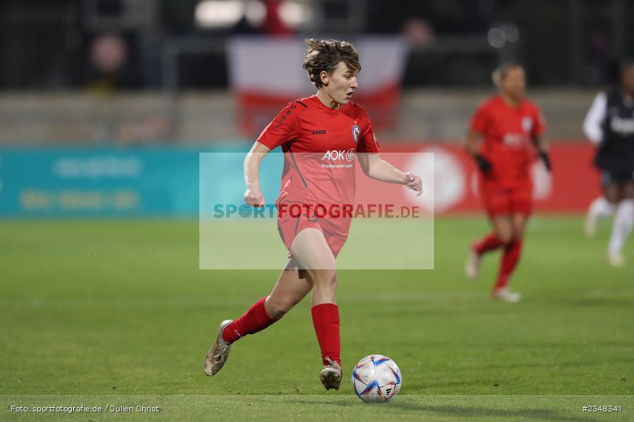 Pauline Deutsch, Stadion am Brentanobad, Frankfurt, 09.12.2022, sport, action, Fussball, DFB, Dezember 2022, Saison 2022/2023, 10. Spieltag, FFBL, FLYERALARM Frauen-Bundesliga, FFC, SGE, 1. FFC Turbine Potsdam, Eintracht Frankfurt - Bild-ID: 2348341 Pauline Deutsch, Stadion am Brentanobad, Frankfurt, 09.12.2022, sport, action, Fussball, DFB, Dezember 2022, Saison 2022/2023, 10. Spieltag, FFBL, FLYERALARM Frauen-Bundesliga, FFC, SGE, 1. FFC Turbine Potsdam, Eintracht Frankfurt - Bild-ID: 2348341