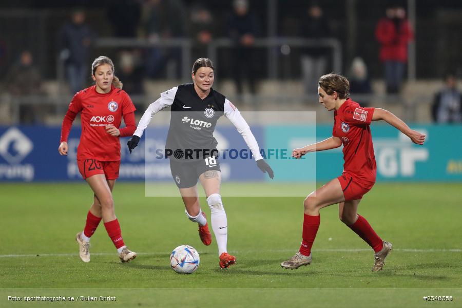 Verena Hanshaw, Stadion am Brentanobad, Frankfurt, 09.12.2022, sport, action, Fussball, DFB, Dezember 2022, Saison 2022/2023, 10. Spieltag, FFBL, FLYERALARM Frauen-Bundesliga, FFC, SGE, 1. FFC Turbine Potsdam, Eintracht Frankfurt - Bild-ID: 2348355 Verena Hanshaw, Stadion am Brentanobad, Frankfurt, 09.12.2022, sport, action, Fussball, DFB, Dezember 2022, Saison 2022/2023, 10. Spieltag, FFBL, FLYERALARM Frauen-Bundesliga, FFC, SGE, 1. FFC Turbine Potsdam, Eintracht Frankfurt - Bild-ID: 2348355