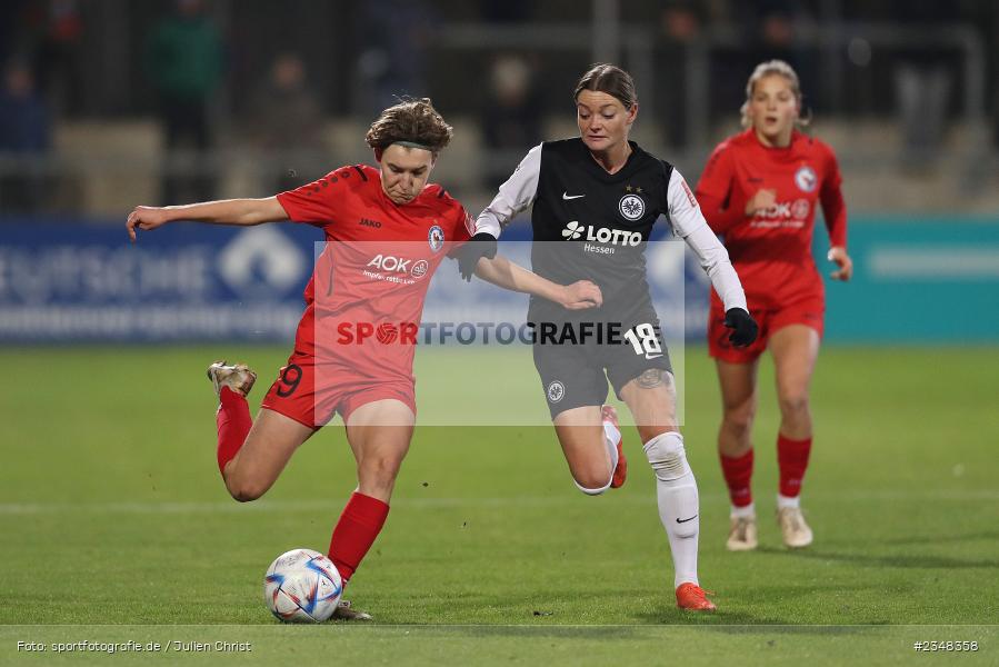 Pauline Deutsch, Stadion am Brentanobad, Frankfurt, 09.12.2022, sport, action, Fussball, DFB, Dezember 2022, Saison 2022/2023, 10. Spieltag, FFBL, FLYERALARM Frauen-Bundesliga, FFC, SGE, 1. FFC Turbine Potsdam, Eintracht Frankfurt - Bild-ID: 2348358 Pauline Deutsch, Stadion am Brentanobad, Frankfurt, 09.12.2022, sport, action, Fussball, DFB, Dezember 2022, Saison 2022/2023, 10. Spieltag, FFBL, FLYERALARM Frauen-Bundesliga, FFC, SGE, 1. FFC Turbine Potsdam, Eintracht Frankfurt - Bild-ID: 2348358