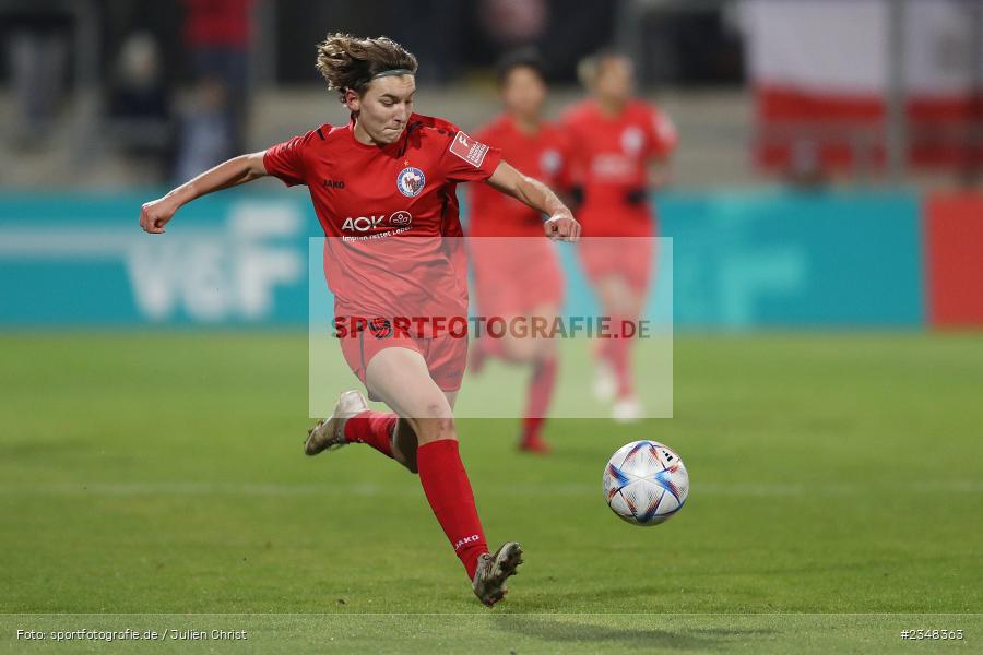 Pauline Deutsch, Stadion am Brentanobad, Frankfurt, 09.12.2022, sport, action, Fussball, DFB, Dezember 2022, Saison 2022/2023, 10. Spieltag, FFBL, FLYERALARM Frauen-Bundesliga, FFC, SGE, 1. FFC Turbine Potsdam, Eintracht Frankfurt - Bild-ID: 2348363 Pauline Deutsch, Stadion am Brentanobad, Frankfurt, 09.12.2022, sport, action, Fussball, DFB, Dezember 2022, Saison 2022/2023, 10. Spieltag, FFBL, FLYERALARM Frauen-Bundesliga, FFC, SGE, 1. FFC Turbine Potsdam, Eintracht Frankfurt - Bild-ID: 2348363