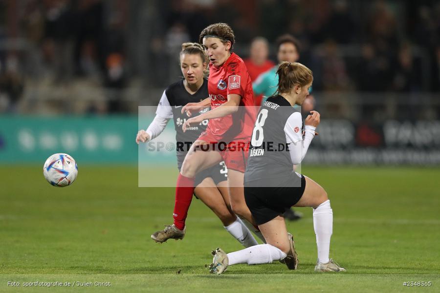 Pauline Deutsch, Stadion am Brentanobad, Frankfurt, 09.12.2022, sport, action, Fussball, DFB, Dezember 2022, Saison 2022/2023, 10. Spieltag, FFBL, FLYERALARM Frauen-Bundesliga, FFC, SGE, 1. FFC Turbine Potsdam, Eintracht Frankfurt - Bild-ID: 2348365 Pauline Deutsch, Stadion am Brentanobad, Frankfurt, 09.12.2022, sport, action, Fussball, DFB, Dezember 2022, Saison 2022/2023, 10. Spieltag, FFBL, FLYERALARM Frauen-Bundesliga, FFC, SGE, 1. FFC Turbine Potsdam, Eintracht Frankfurt - Bild-ID: 2348365