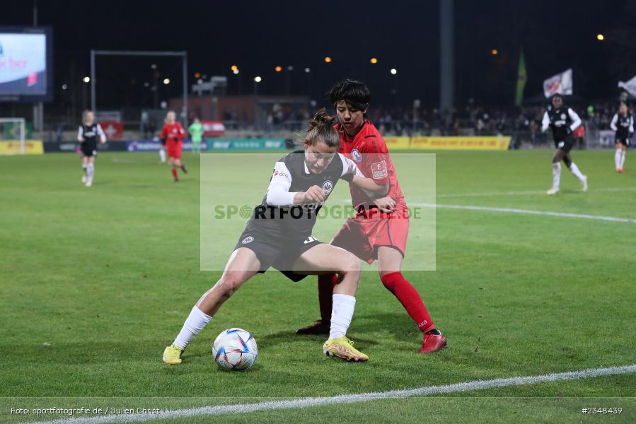 Carlotta Wamser, Stadion am Brentanobad, Frankfurt, 09.12.2022, sport, action, Fussball, DFB, Dezember 2022, Saison 2022/2023, 10. Spieltag, FFBL, FLYERALARM Frauen-Bundesliga, FFC, SGE, 1. FFC Turbine Potsdam, Eintracht Frankfurt - Bild-ID: 2348439 Carlotta Wamser, Stadion am Brentanobad, Frankfurt, 09.12.2022, sport, action, Fussball, DFB, Dezember 2022, Saison 2022/2023, 10. Spieltag, FFBL, FLYERALARM Frauen-Bundesliga, FFC, SGE, 1. FFC Turbine Potsdam, Eintracht Frankfurt - Bild-ID: 2348439