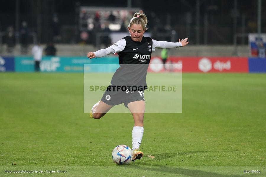 Leonie Köster, Stadion am Brentanobad, Frankfurt, 09.12.2022, sport, action, Fussball, DFB, Dezember 2022, Saison 2022/2023, 10. Spieltag, FFBL, FLYERALARM Frauen-Bundesliga, FFC, SGE, 1. FFC Turbine Potsdam, Eintracht Frankfurt - Bild-ID: 2348446 Leonie Köster, Stadion am Brentanobad, Frankfurt, 09.12.2022, sport, action, Fussball, DFB, Dezember 2022, Saison 2022/2023, 10. Spieltag, FFBL, FLYERALARM Frauen-Bundesliga, FFC, SGE, 1. FFC Turbine Potsdam, Eintracht Frankfurt - Bild-ID: 2348446