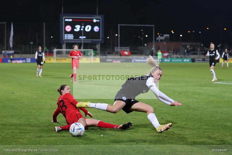 Wibke Meister, Stadion am Brentanobad, Frankfurt, 09.12.2022, sport, action, Fussball, DFB, Dezember 2022, Saison 2022/2023, 10. Spieltag, FFBL, FLYERALARM Frauen-Bundesliga, FFC, SGE, 1. FFC Turbine Potsdam, Eintracht Frankfurt - Bild-ID: 2348449 Wibke Meister, Stadion am Brentanobad, Frankfurt, 09.12.2022, sport, action, Fussball, DFB, Dezember 2022, Saison 2022/2023, 10. Spieltag, FFBL, FLYERALARM Frauen-Bundesliga, FFC, SGE, 1. FFC Turbine Potsdam, Eintracht Frankfurt - Bild-ID: 2348449
