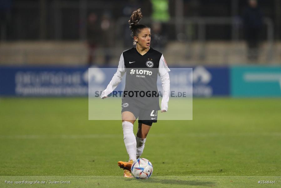 Laura Feiersinger, Stadion am Brentanobad, Frankfurt, 09.12.2022, sport, action, Fussball, DFB, Dezember 2022, Saison 2022/2023, 10. Spieltag, FFBL, FLYERALARM Frauen-Bundesliga, FFC, SGE, 1. FFC Turbine Potsdam, Eintracht Frankfurt - Bild-ID: 2348461 Laura Feiersinger, Stadion am Brentanobad, Frankfurt, 09.12.2022, sport, action, Fussball, DFB, Dezember 2022, Saison 2022/2023, 10. Spieltag, FFBL, FLYERALARM Frauen-Bundesliga, FFC, SGE, 1. FFC Turbine Potsdam, Eintracht Frankfurt - Bild-ID: 2348461