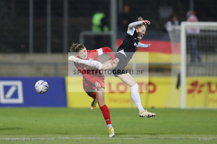 Sophia Kleinherne, Stadion am Brentanobad, Frankfurt, 09.12.2022, sport, action, Fussball, DFB, Dezember 2022, Saison 2022/2023, 10. Spieltag, FFBL, FLYERALARM Frauen-Bundesliga, FFC, SGE, 1. FFC Turbine Potsdam, Eintracht Frankfurt - Bild-ID: 2348472 Sophia Kleinherne, Stadion am Brentanobad, Frankfurt, 09.12.2022, sport, action, Fussball, DFB, Dezember 2022, Saison 2022/2023, 10. Spieltag, FFBL, FLYERALARM Frauen-Bundesliga, FFC, SGE, 1. FFC Turbine Potsdam, Eintracht Frankfurt - Bild-ID: 2348472