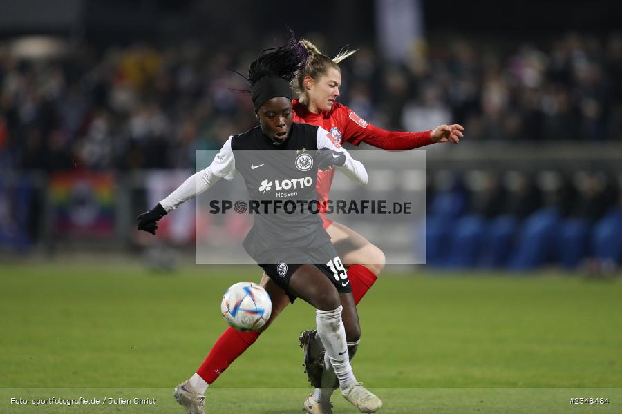 Etonam Nicole Anyomi, Stadion am Brentanobad, Frankfurt, 09.12.2022, sport, action, Fussball, DFB, Dezember 2022, Saison 2022/2023, 10. Spieltag, FFBL, FLYERALARM Frauen-Bundesliga, FFC, SGE, 1. FFC Turbine Potsdam, Eintracht Frankfurt - Bild-ID: 2348484 Etonam Nicole Anyomi, Stadion am Brentanobad, Frankfurt, 09.12.2022, sport, action, Fussball, DFB, Dezember 2022, Saison 2022/2023, 10. Spieltag, FFBL, FLYERALARM Frauen-Bundesliga, FFC, SGE, 1. FFC Turbine Potsdam, Eintracht Frankfurt - Bild-ID: 2348484