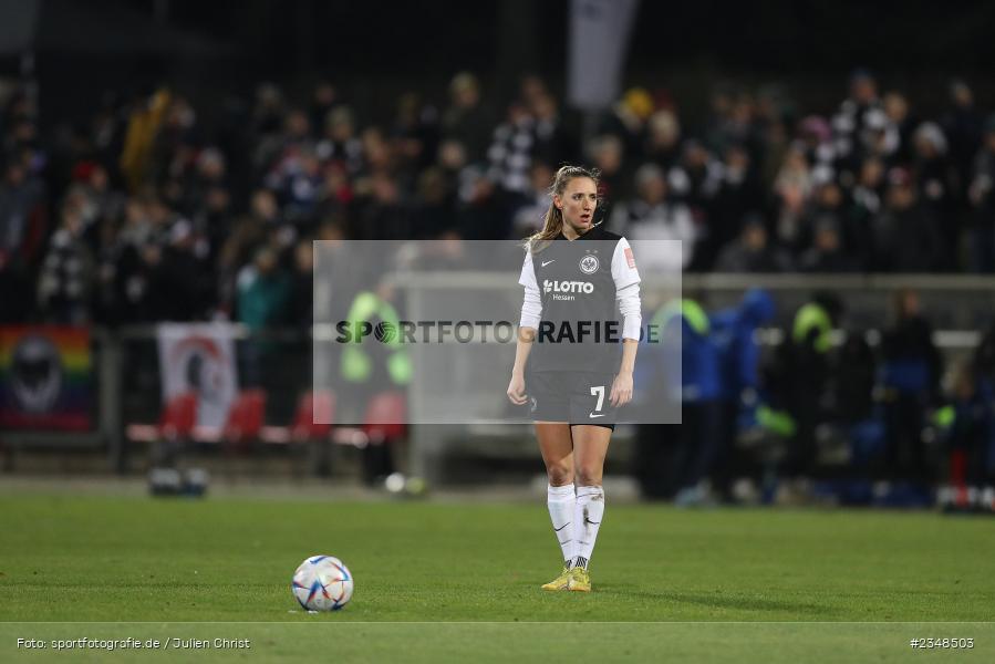 Lara Prasnikar, Stadion am Brentanobad, Frankfurt, 09.12.2022, sport, action, Fussball, DFB, Dezember 2022, Saison 2022/2023, 10. Spieltag, FFBL, FLYERALARM Frauen-Bundesliga, FFC, SGE, 1. FFC Turbine Potsdam, Eintracht Frankfurt - Bild-ID: 2348503 Lara Prasnikar, Stadion am Brentanobad, Frankfurt, 09.12.2022, sport, action, Fussball, DFB, Dezember 2022, Saison 2022/2023, 10. Spieltag, FFBL, FLYERALARM Frauen-Bundesliga, FFC, SGE, 1. FFC Turbine Potsdam, Eintracht Frankfurt - Bild-ID: 2348503