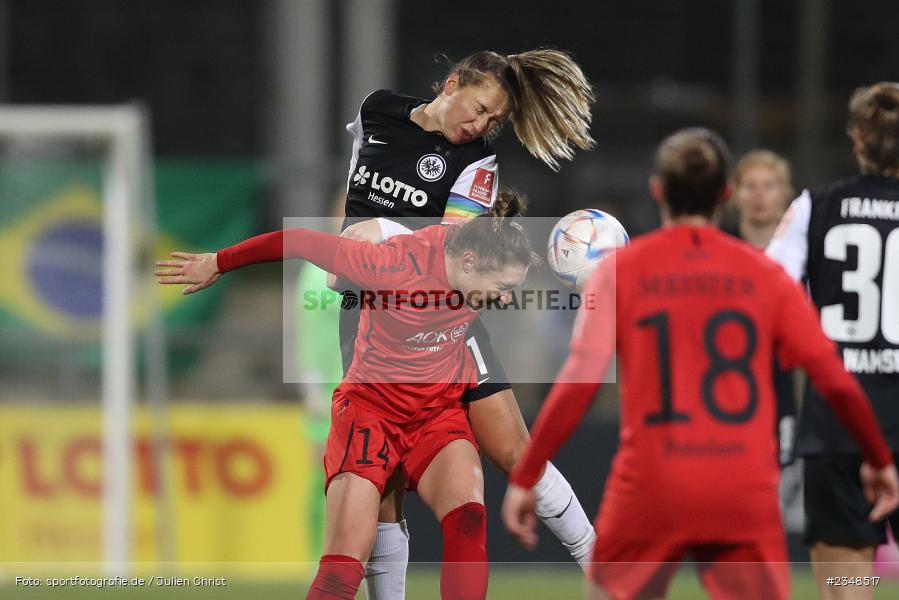Tanja Pawollek, Stadion am Brentanobad, Frankfurt, 09.12.2022, sport, action, Fussball, DFB, Dezember 2022, Saison 2022/2023, 10. Spieltag, FFBL, FLYERALARM Frauen-Bundesliga, FFC, SGE, 1. FFC Turbine Potsdam, Eintracht Frankfurt - Bild-ID: 2348517