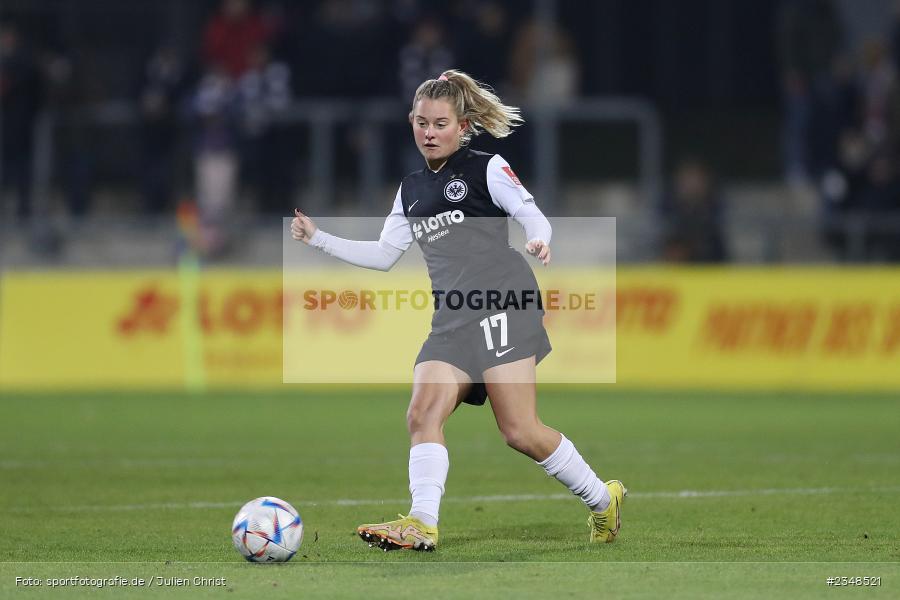 Leonie Köster, Stadion am Brentanobad, Frankfurt, 09.12.2022, sport, action, Fussball, DFB, Dezember 2022, Saison 2022/2023, 10. Spieltag, FFBL, FLYERALARM Frauen-Bundesliga, FFC, SGE, 1. FFC Turbine Potsdam, Eintracht Frankfurt - Bild-ID: 2348521