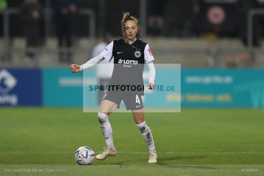 Sophia Kleinherne, Stadion am Brentanobad, Frankfurt, 09.12.2022, sport, action, Fussball, DFB, Dezember 2022, Saison 2022/2023, 10. Spieltag, FFBL, FLYERALARM Frauen-Bundesliga, FFC, SGE, 1. FFC Turbine Potsdam, Eintracht Frankfurt - Bild-ID: 2348523