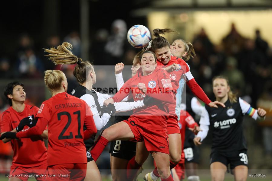 Anna Wellmann, Stadion am Brentanobad, Frankfurt, 09.12.2022, sport, action, Fussball, DFB, Dezember 2022, Saison 2022/2023, 10. Spieltag, FFBL, FLYERALARM Frauen-Bundesliga, FFC, SGE, 1. FFC Turbine Potsdam, Eintracht Frankfurt - Bild-ID: 2348526 Anna Wellmann, Stadion am Brentanobad, Frankfurt, 09.12.2022, sport, action, Fussball, DFB, Dezember 2022, Saison 2022/2023, 10. Spieltag, FFBL, FLYERALARM Frauen-Bundesliga, FFC, SGE, 1. FFC Turbine Potsdam, Eintracht Frankfurt - Bild-ID: 2348526