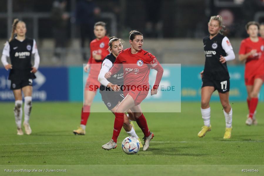 Wibke Meister, Stadion am Brentanobad, Frankfurt, 09.12.2022, sport, action, Fussball, DFB, Dezember 2022, Saison 2022/2023, 10. Spieltag, FFBL, FLYERALARM Frauen-Bundesliga, FFC, SGE, 1. FFC Turbine Potsdam, Eintracht Frankfurt - Bild-ID: 2348546 Wibke Meister, Stadion am Brentanobad, Frankfurt, 09.12.2022, sport, action, Fussball, DFB, Dezember 2022, Saison 2022/2023, 10. Spieltag, FFBL, FLYERALARM Frauen-Bundesliga, FFC, SGE, 1. FFC Turbine Potsdam, Eintracht Frankfurt - Bild-ID: 2348546