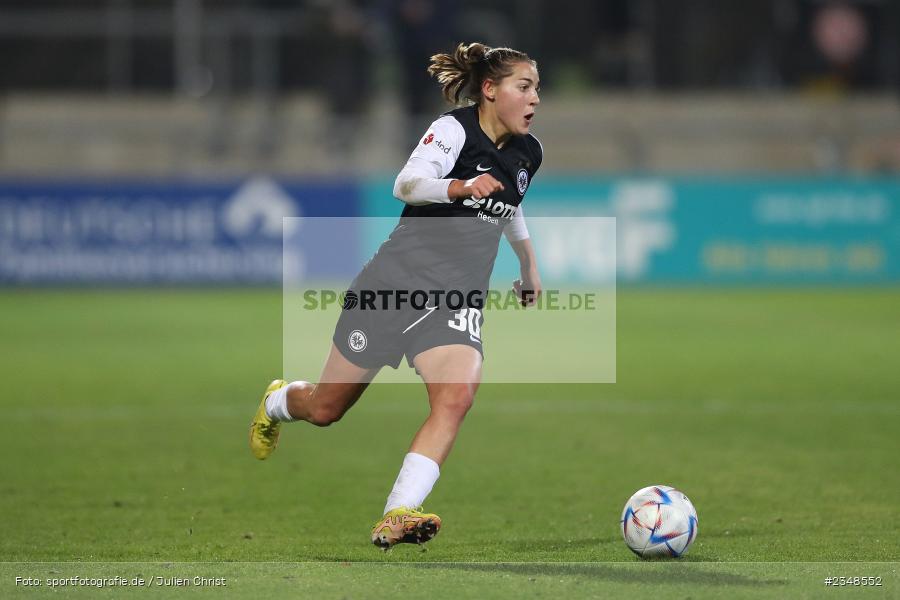 Carlotta Wamser, Stadion am Brentanobad, Frankfurt, 09.12.2022, sport, action, Fussball, DFB, Dezember 2022, Saison 2022/2023, 10. Spieltag, FFBL, FLYERALARM Frauen-Bundesliga, FFC, SGE, 1. FFC Turbine Potsdam, Eintracht Frankfurt - Bild-ID: 2348552 Carlotta Wamser, Stadion am Brentanobad, Frankfurt, 09.12.2022, sport, action, Fussball, DFB, Dezember 2022, Saison 2022/2023, 10. Spieltag, FFBL, FLYERALARM Frauen-Bundesliga, FFC, SGE, 1. FFC Turbine Potsdam, Eintracht Frankfurt - Bild-ID: 2348552