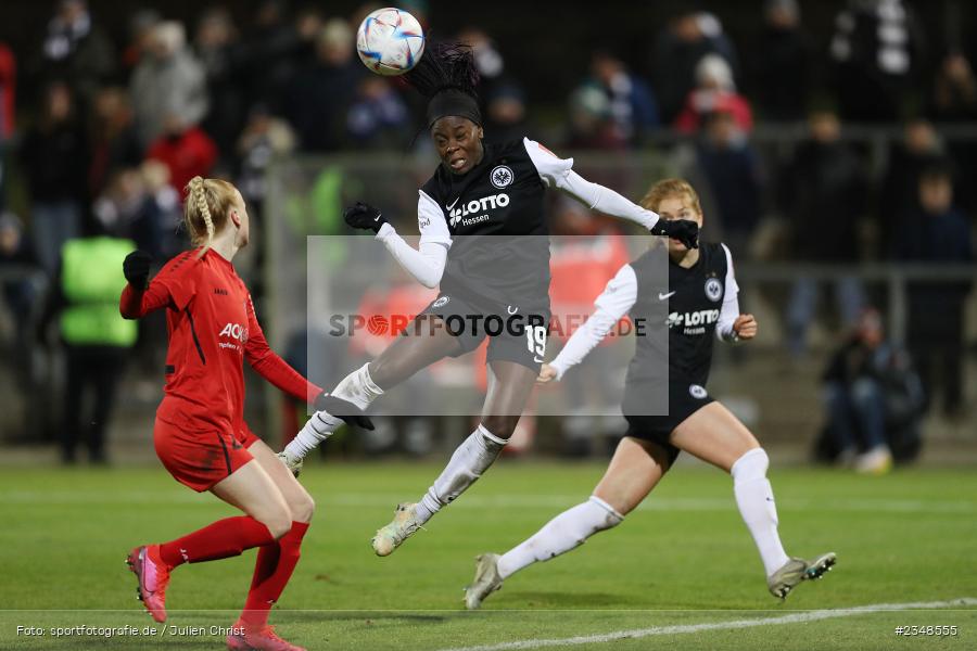 Etonam Nicole Anyomi, Stadion am Brentanobad, Frankfurt, 09.12.2022, sport, action, Fussball, DFB, Dezember 2022, Saison 2022/2023, 10. Spieltag, FFBL, FLYERALARM Frauen-Bundesliga, FFC, SGE, 1. FFC Turbine Potsdam, Eintracht Frankfurt - Bild-ID: 2348555 Etonam Nicole Anyomi, Stadion am Brentanobad, Frankfurt, 09.12.2022, sport, action, Fussball, DFB, Dezember 2022, Saison 2022/2023, 10. Spieltag, FFBL, FLYERALARM Frauen-Bundesliga, FFC, SGE, 1. FFC Turbine Potsdam, Eintracht Frankfurt - Bild-ID: 2348555