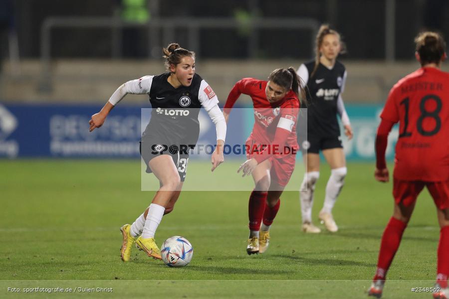 Carlotta Wamser, Stadion am Brentanobad, Frankfurt, 09.12.2022, sport, action, Fussball, DFB, Dezember 2022, Saison 2022/2023, 10. Spieltag, FFBL, FLYERALARM Frauen-Bundesliga, FFC, SGE, 1. FFC Turbine Potsdam, Eintracht Frankfurt - Bild-ID: 2348562 Carlotta Wamser, Stadion am Brentanobad, Frankfurt, 09.12.2022, sport, action, Fussball, DFB, Dezember 2022, Saison 2022/2023, 10. Spieltag, FFBL, FLYERALARM Frauen-Bundesliga, FFC, SGE, 1. FFC Turbine Potsdam, Eintracht Frankfurt - Bild-ID: 2348562