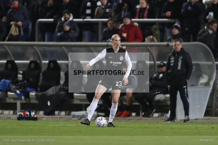 Camilla Küver, Stadion am Brentanobad, Frankfurt, 09.12.2022, sport, action, Fussball, DFB, Dezember 2022, Saison 2022/2023, 10. Spieltag, FFBL, FLYERALARM Frauen-Bundesliga, FFC, SGE, 1. FFC Turbine Potsdam, Eintracht Frankfurt - Bild-ID: 2348569 Camilla Küver, Stadion am Brentanobad, Frankfurt, 09.12.2022, sport, action, Fussball, DFB, Dezember 2022, Saison 2022/2023, 10. Spieltag, FFBL, FLYERALARM Frauen-Bundesliga, FFC, SGE, 1. FFC Turbine Potsdam, Eintracht Frankfurt - Bild-ID: 2348569