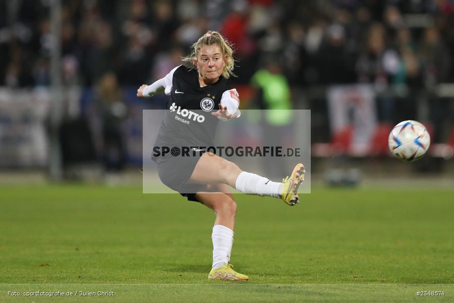 Leonie Köster, Stadion am Brentanobad, Frankfurt, 09.12.2022, sport, action, Fussball, DFB, Dezember 2022, Saison 2022/2023, 10. Spieltag, FFBL, FLYERALARM Frauen-Bundesliga, FFC, SGE, 1. FFC Turbine Potsdam, Eintracht Frankfurt - Bild-ID: 2348574 Leonie Köster, Stadion am Brentanobad, Frankfurt, 09.12.2022, sport, action, Fussball, DFB, Dezember 2022, Saison 2022/2023, 10. Spieltag, FFBL, FLYERALARM Frauen-Bundesliga, FFC, SGE, 1. FFC Turbine Potsdam, Eintracht Frankfurt - Bild-ID: 2348574