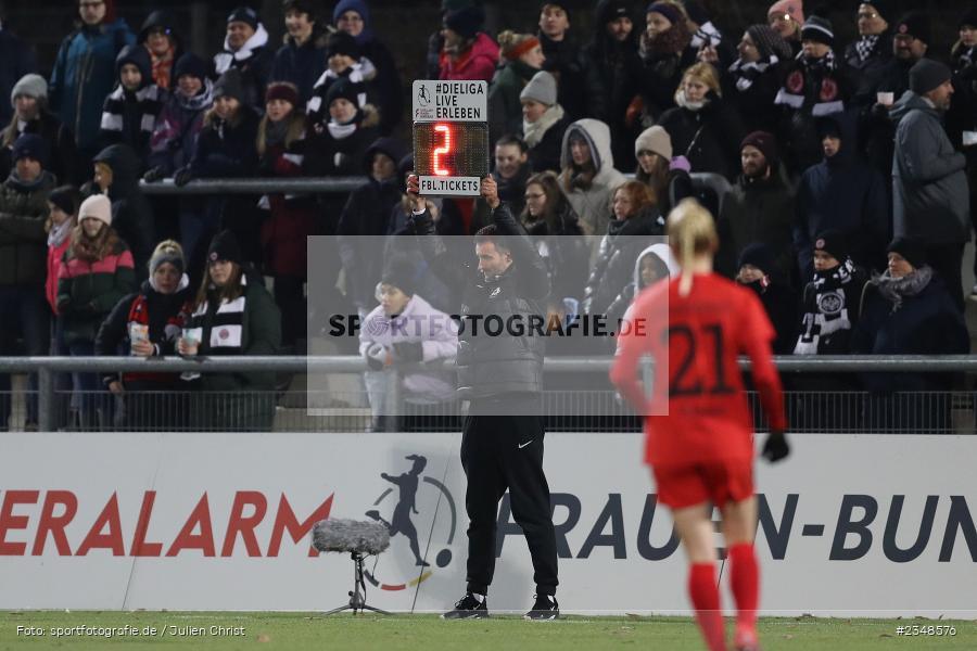 Kai Rennich, Stadion am Brentanobad, Frankfurt, 09.12.2022, sport, action, Fussball, DFB, Dezember 2022, Saison 2022/2023, 10. Spieltag, FFBL, FLYERALARM Frauen-Bundesliga, FFC, SGE, 1. FFC Turbine Potsdam, Eintracht Frankfurt - Bild-ID: 2348576 Kai Rennich, Stadion am Brentanobad, Frankfurt, 09.12.2022, sport, action, Fussball, DFB, Dezember 2022, Saison 2022/2023, 10. Spieltag, FFBL, FLYERALARM Frauen-Bundesliga, FFC, SGE, 1. FFC Turbine Potsdam, Eintracht Frankfurt - Bild-ID: 2348576