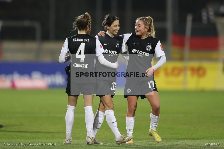 Leonie Köster, Stadion am Brentanobad, Frankfurt, 09.12.2022, sport, action, Fussball, DFB, Dezember 2022, Saison 2022/2023, 10. Spieltag, FFBL, FLYERALARM Frauen-Bundesliga, FFC, SGE, 1. FFC Turbine Potsdam, Eintracht Frankfurt - Bild-ID: 2348590