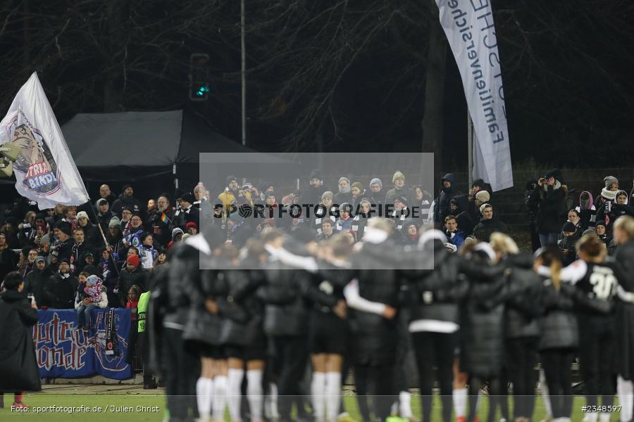 Stadion am Brentanobad, Frankfurt, 09.12.2022, sport, action, Fussball, DFB, Dezember 2022, Saison 2022/2023, 10. Spieltag, FFBL, FLYERALARM Frauen-Bundesliga, FFC, SGE, 1. FFC Turbine Potsdam, Eintracht Frankfurt - Bild-ID: 2348597 Stadion am Brentanobad, Frankfurt, 09.12.2022, sport, action, Fussball, DFB, Dezember 2022, Saison 2022/2023, 10. Spieltag, FFBL, FLYERALARM Frauen-Bundesliga, FFC, SGE, 1. FFC Turbine Potsdam, Eintracht Frankfurt - Bild-ID: 2348597