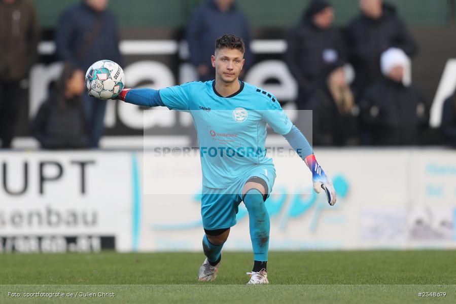 Armend Brao, MAIREC-Arena, Alzenau, 10.12.2022, sport, action, Fussball, hfv, Dezember 2022, Saison 2022/2023, 23. Spieltag, Hessenliga, HFC, FCB, 1. Hanauer FC, FC Bayern Alzenau - Bild-ID: 2348679