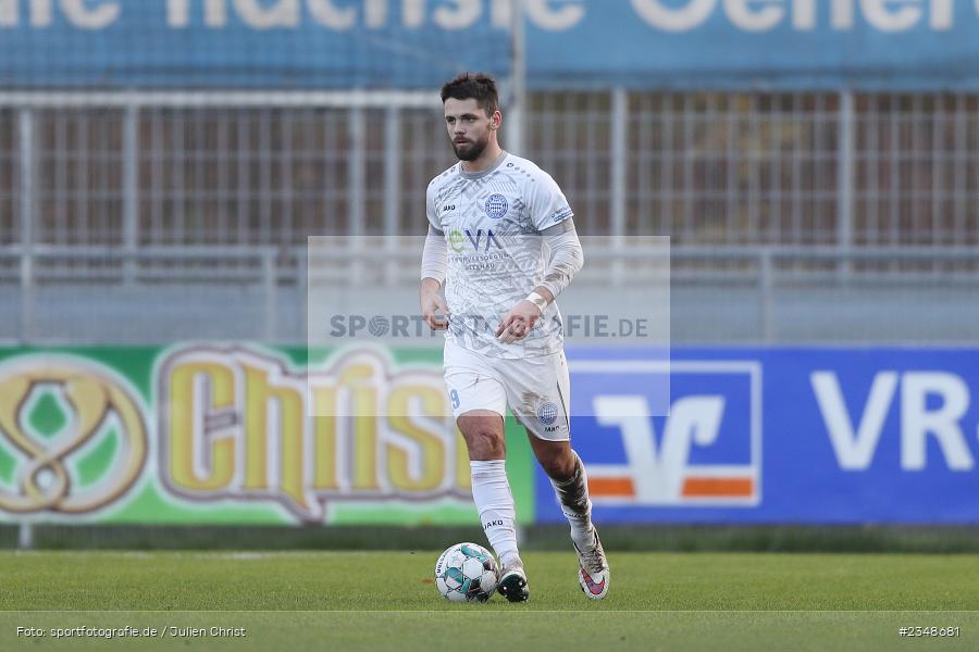 Danilo Milosevic, MAIREC-Arena, Alzenau, 10.12.2022, sport, action, Fussball, hfv, Dezember 2022, Saison 2022/2023, 23. Spieltag, Hessenliga, HFC, FCB, 1. Hanauer FC, FC Bayern Alzenau - Bild-ID: 2348681