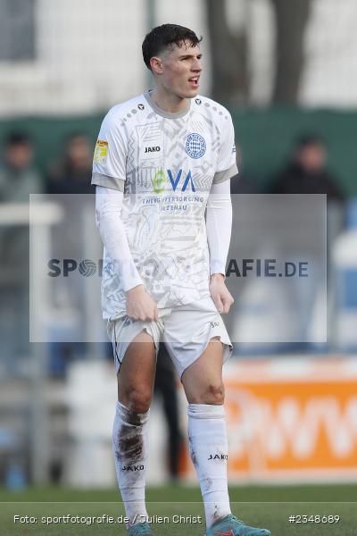 Lukas Fecher, MAIREC-Arena, Alzenau, 10.12.2022, sport, action, Fussball, hfv, Dezember 2022, Saison 2022/2023, 23. Spieltag, Hessenliga, HFC, FCB, 1. Hanauer FC, FC Bayern Alzenau - Bild-ID: 2348689