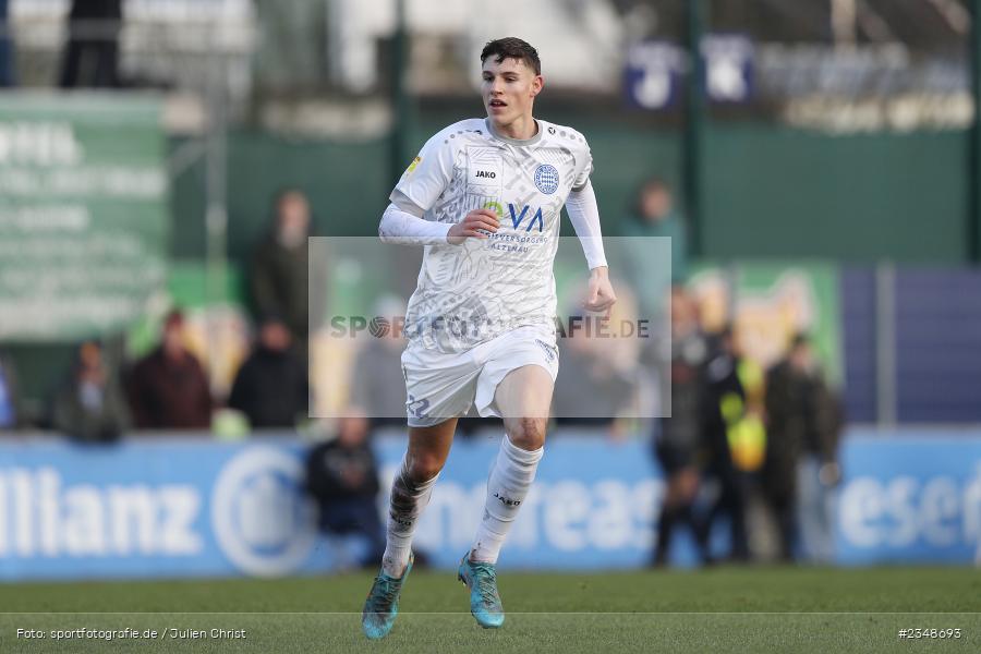 Lukas Fecher, MAIREC-Arena, Alzenau, 10.12.2022, sport, action, Fussball, hfv, Dezember 2022, Saison 2022/2023, 23. Spieltag, Hessenliga, HFC, FCB, 1. Hanauer FC, FC Bayern Alzenau - Bild-ID: 2348693