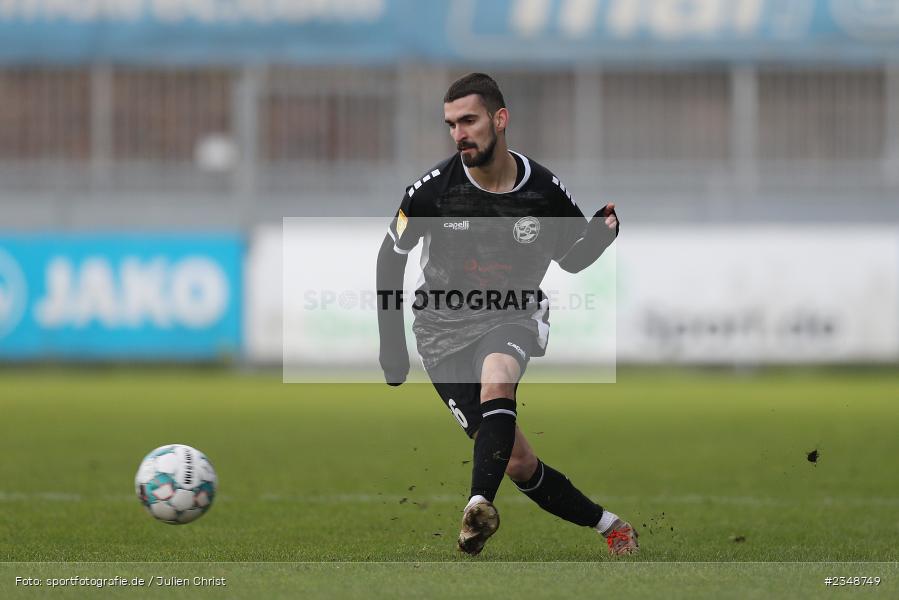 Marco Ferukoski, MAIREC-Arena, Alzenau, 10.12.2022, sport, action, Fussball, hfv, Dezember 2022, Saison 2022/2023, 23. Spieltag, Hessenliga, HFC, FCB, 1. Hanauer FC, FC Bayern Alzenau - Bild-ID: 2348749