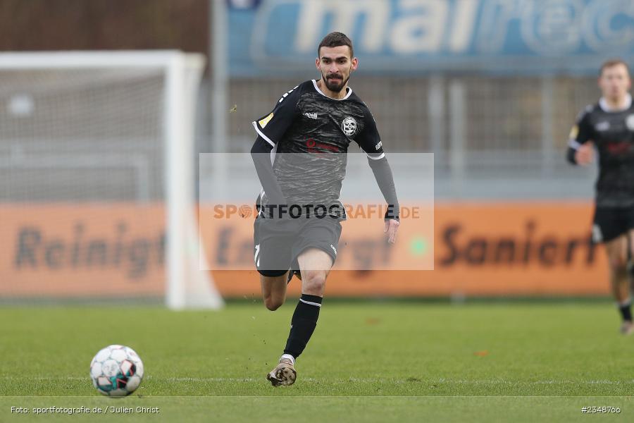 Marco Ferukoski, MAIREC-Arena, Alzenau, 10.12.2022, sport, action, Fussball, hfv, Dezember 2022, Saison 2022/2023, 23. Spieltag, Hessenliga, HFC, FCB, 1. Hanauer FC, FC Bayern Alzenau - Bild-ID: 2348766