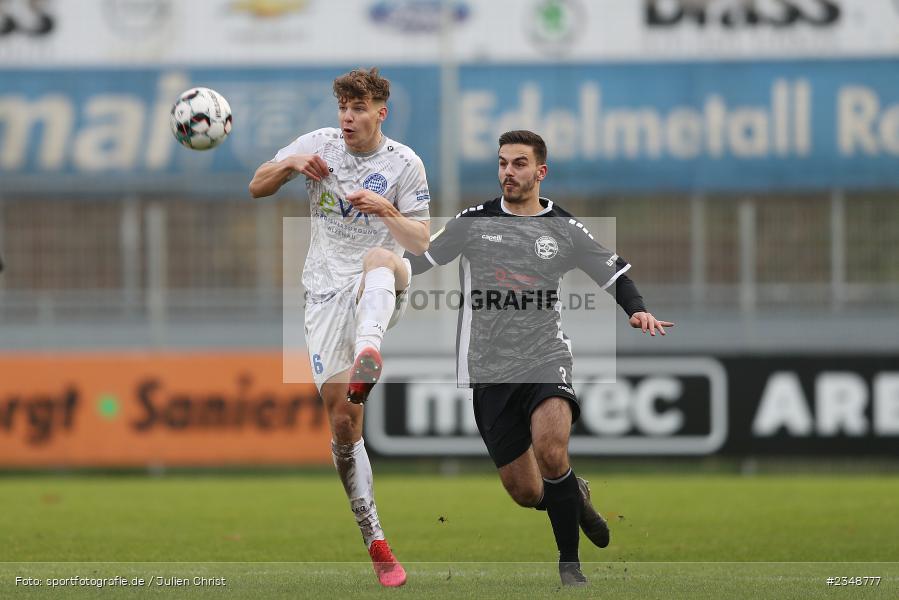 Paul Seikel, MAIREC-Arena, Alzenau, 10.12.2022, sport, action, Fussball, hfv, Dezember 2022, Saison 2022/2023, 23. Spieltag, Hessenliga, HFC, FCB, 1. Hanauer FC, FC Bayern Alzenau - Bild-ID: 2348777