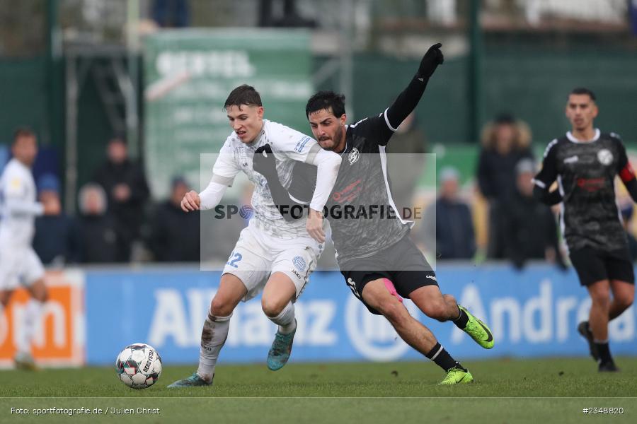 Lukas Fecher, MAIREC-Arena, Alzenau, 10.12.2022, sport, action, Fussball, hfv, Dezember 2022, Saison 2022/2023, 23. Spieltag, Hessenliga, HFC, FCB, 1. Hanauer FC, FC Bayern Alzenau - Bild-ID: 2348820