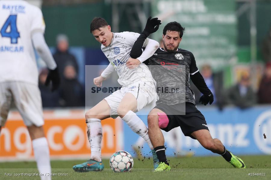 Lukas Fecher, MAIREC-Arena, Alzenau, 10.12.2022, sport, action, Fussball, hfv, Dezember 2022, Saison 2022/2023, 23. Spieltag, Hessenliga, HFC, FCB, 1. Hanauer FC, FC Bayern Alzenau - Bild-ID: 2348822