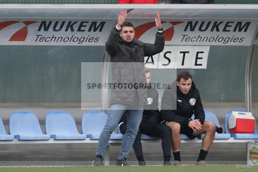 Kreso Ljubicic, MAIREC-Arena, Alzenau, 10.12.2022, sport, action, Fussball, hfv, Dezember 2022, Saison 2022/2023, 23. Spieltag, Hessenliga, HFC, FCB, 1. Hanauer FC, FC Bayern Alzenau - Bild-ID: 2348823