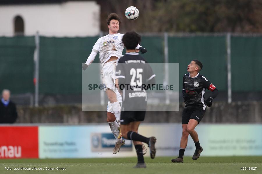 Malik Makey, MAIREC-Arena, Alzenau, 10.12.2022, sport, action, Fussball, hfv, Dezember 2022, Saison 2022/2023, 23. Spieltag, Hessenliga, HFC, FCB, 1. Hanauer FC, FC Bayern Alzenau - Bild-ID: 2348827