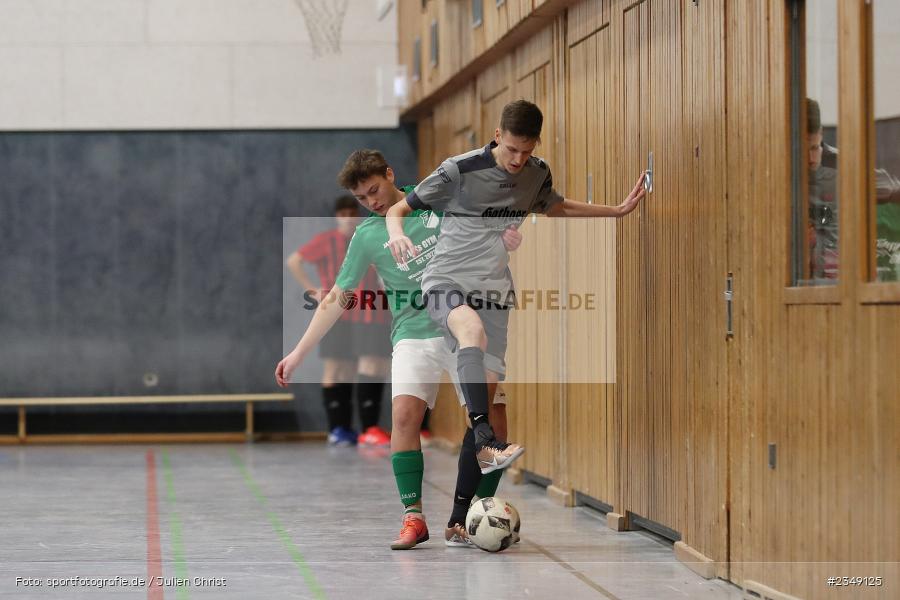 Nico Rupprecht, Main-Spessart-Halle, 08.01.2023, sport, action, BFV, Januar 2023, Saison 2022/2023, Spiel-Nr. 12, TSV Uettingen, FC Gössenheim, Marktheidenfeld, U19, Hallenturnier - Bild-ID: 2349125