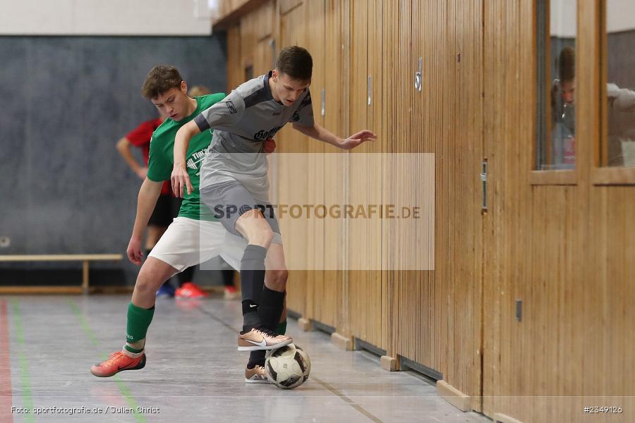 Nico Rupprecht, Main-Spessart-Halle, 08.01.2023, sport, action, BFV, Januar 2023, Saison 2022/2023, Spiel-Nr. 12, TSV Uettingen, FC Gössenheim, Marktheidenfeld, U19, Hallenturnier - Bild-ID: 2349126