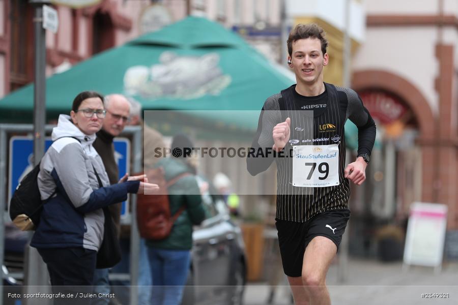 Elias Kriester, Stadtgebiet, Karlstadt, 14.01.2023, sport, action, Laufsport, Januar 2023, Läufe, 31. Staustufenlauf - Bild-ID: 2349321