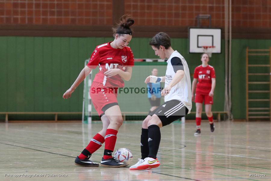 Isabell Reck, Erwin-Ammann-Halle, Karlstadt, 15.01.2023, sport, action, BFV, Januar 2023, Fussball, TSV, TSV Rannungen, TSV 1846 Lohr am Main, Bezirksmeisterschaft Frauen - Bild-ID: 2349619