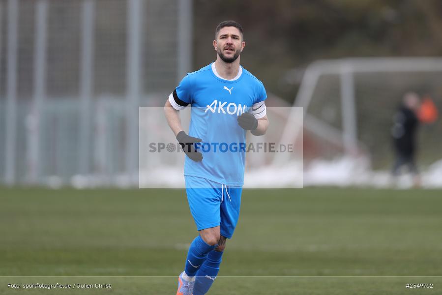 Adrian Graf, Sportgelände Am Sonnenstuhl, Randersacker, 21.01.2023, sport, action, BFV, Januar 2023, Fussball, Freundschaftsspiel, Regional-FS, VFB, FWK, VfB Bad Mergentheim, FC Würzburger Kickers - Bild-ID: 2349762
