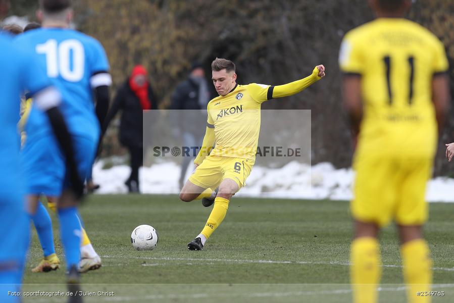 Marius Wegmann, Sportgelände Am Sonnenstuhl, Randersacker, 21.01.2023, sport, action, BFV, Januar 2023, Fussball, Freundschaftsspiel, Regional-FS, VFB, FWK, VfB Bad Mergentheim, FC Würzburger Kickers - Bild-ID: 2349763